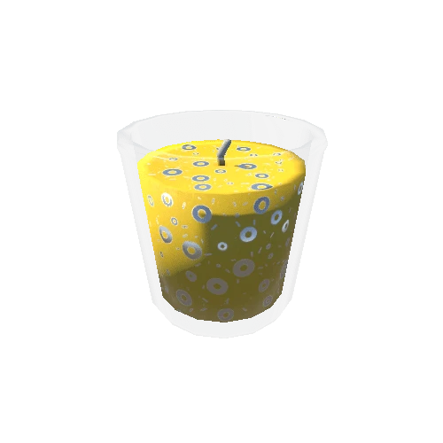 RMH Candle Yellow